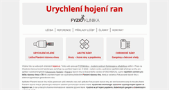 Desktop Screenshot of hojeni.cz