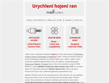 Tablet Screenshot of hojeni.cz